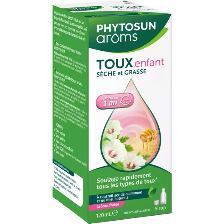 Phytosun Arôms Sirop Toux Enfant 200 ml