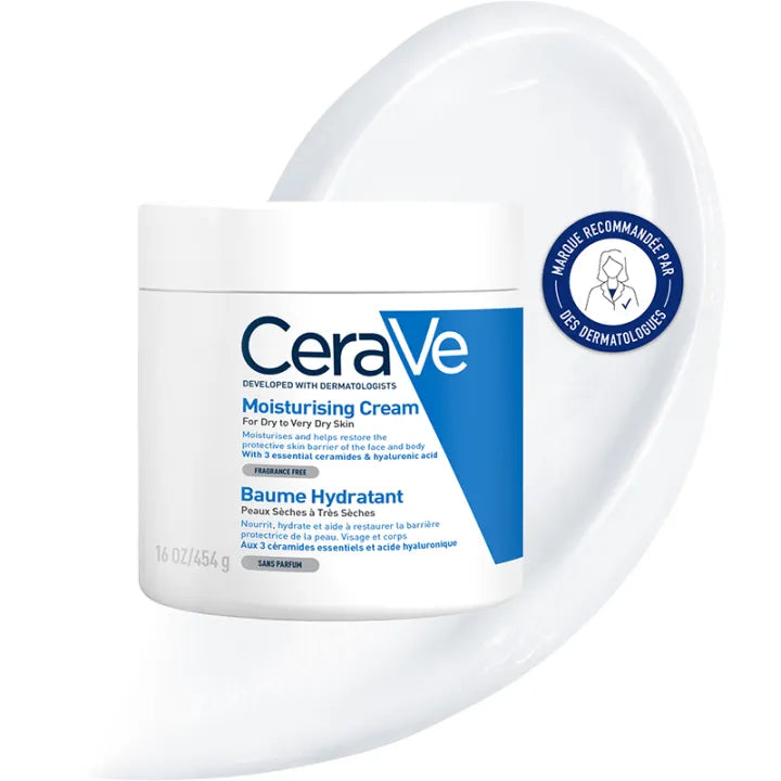 CeraVe Baume Hydratant Pot Pompe 454 ml