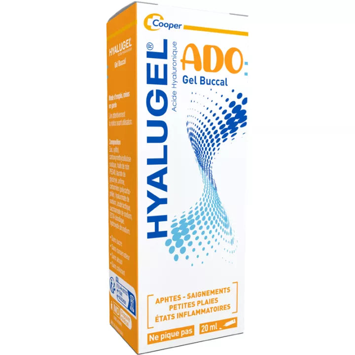 Hyalugel Ado Gel Buccal Tube 20 ml