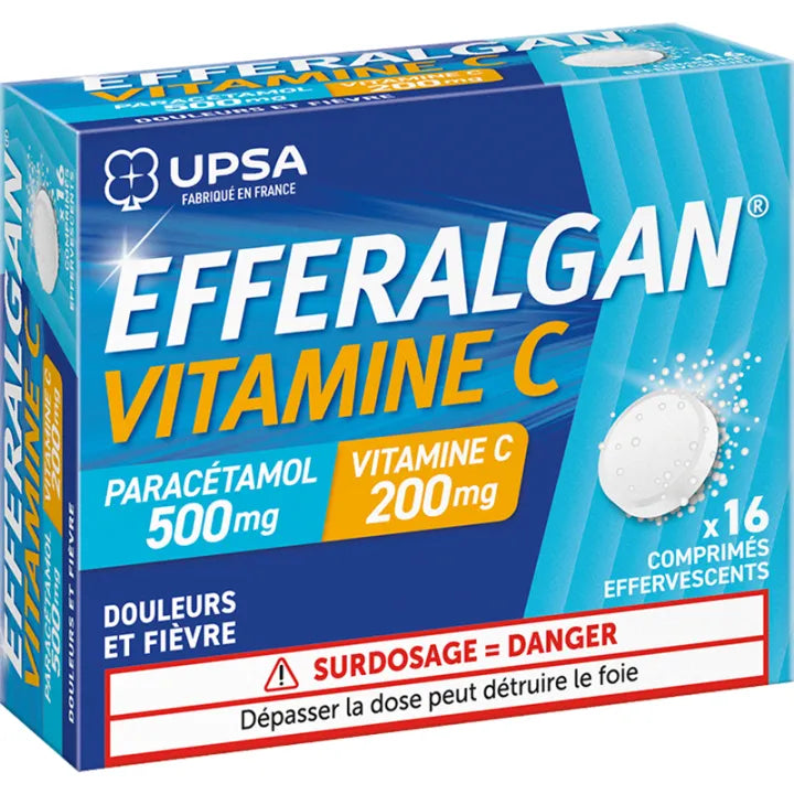 EFFERALGAN VITAMINE C CPR EFF 16