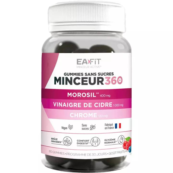 EA Minceur 360 Morosil et Vinaigre de Cidre Gummies x40