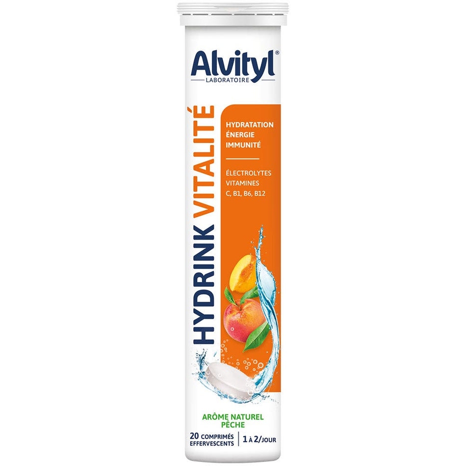 Alvityl Hydrink Vitalité Comprimés Effervescents x20