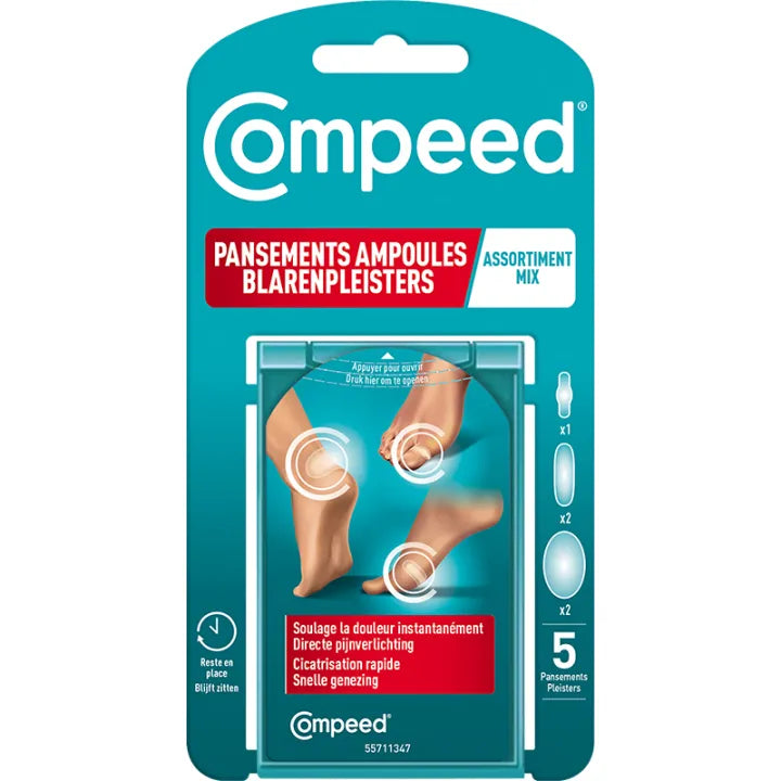 Compeed Pansements Ampoules Assortis x10
