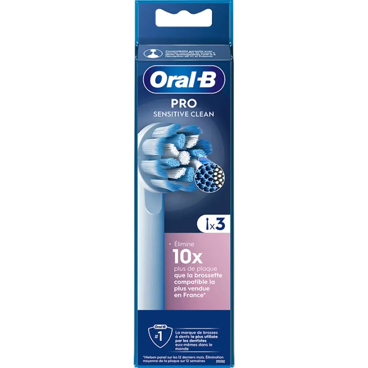 Oral-B Pro Brossettes Sensitive Clean x3
