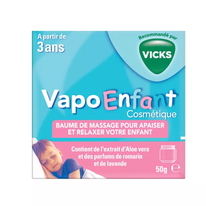 Vicks VapoEnfant Baume de Massage 50 g