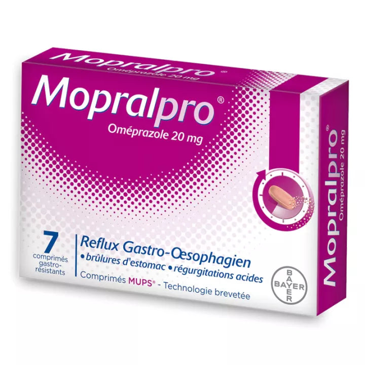 Mopralpro 20 mg 14 comprimés