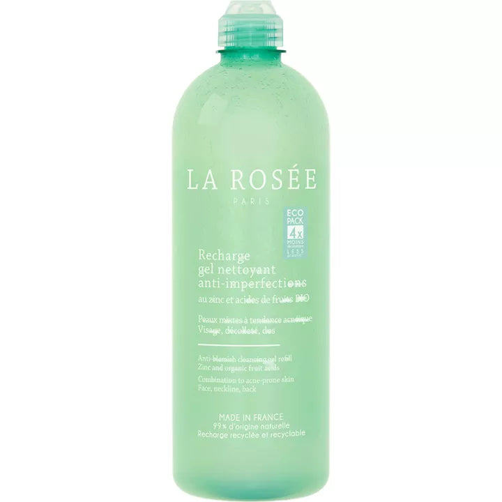 La Rosée Recharge Gel Nettoyant Anti-Imperfections 400 ml