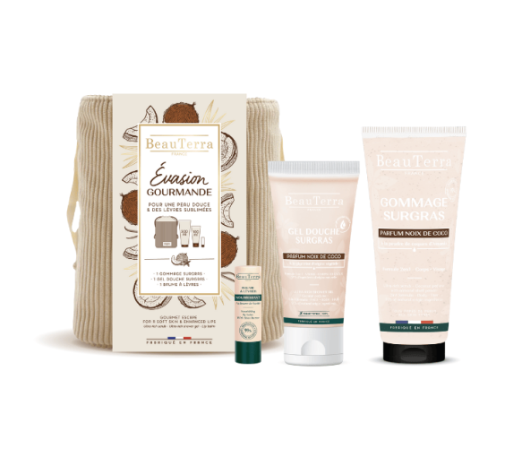 Beauterra Coffret Panier Évasion Gourmande – Noix de Coco