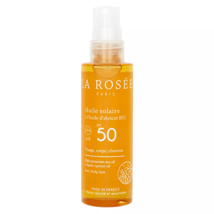 La Rosée Huile Solaire Huile d'Abricot SPF50 150 ml