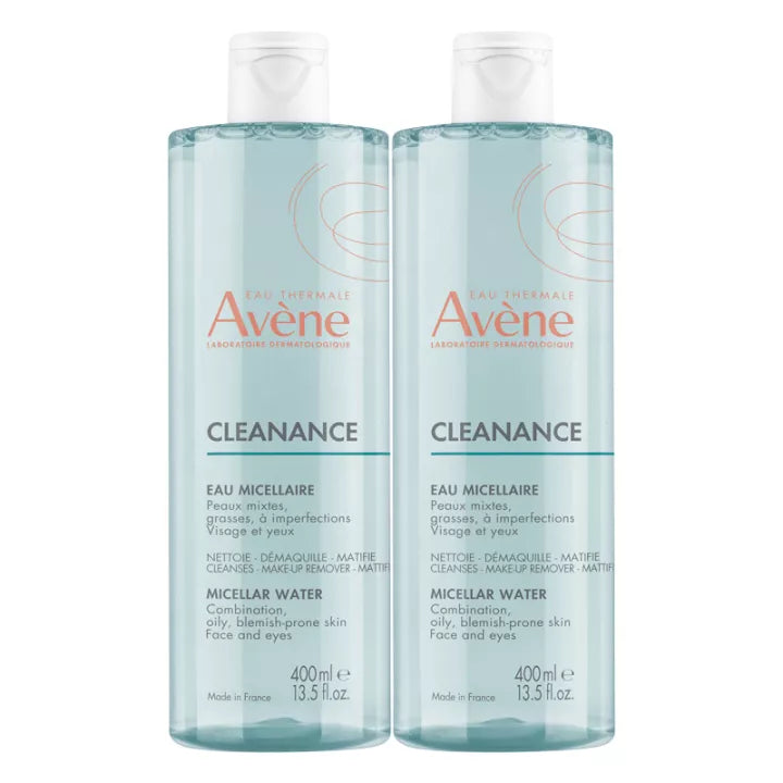 Avène Cleanance Eau Micellaire Duo 2 x 400 ml
