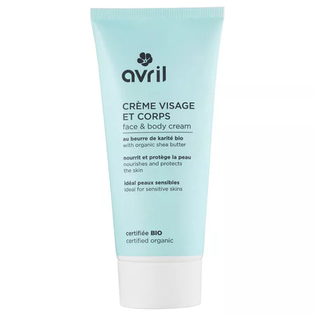 Avril Crème Visage et Corps Bio – 200 ml