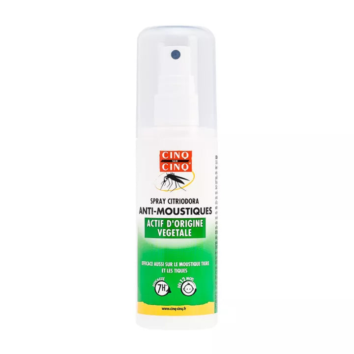 Cinq sur Cinq Natura Anti-Moustiques Spray 100 ml