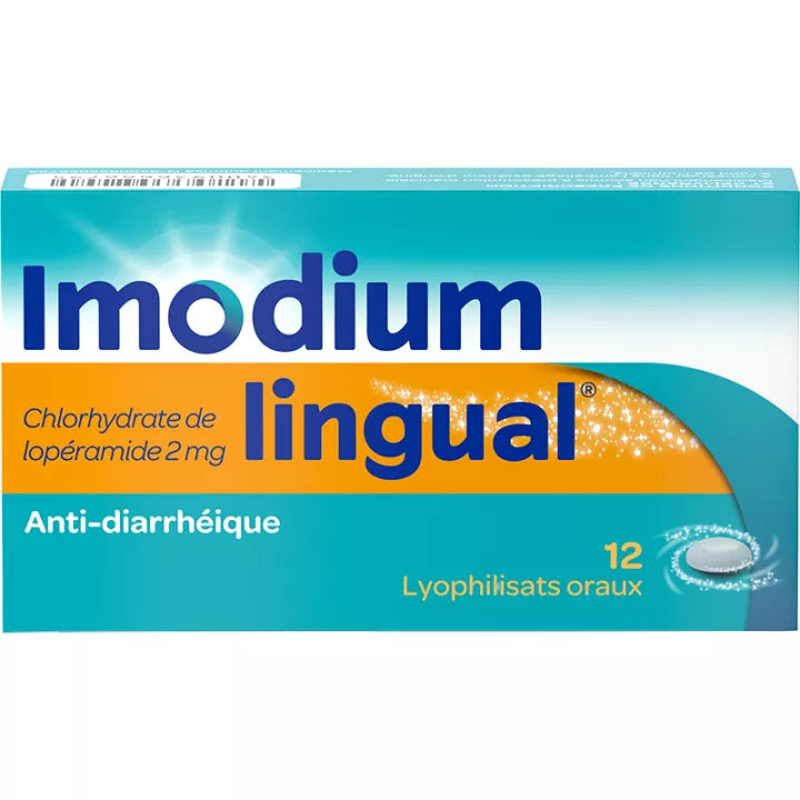 Imodium Lingual 2 mg Lyophilisat Oral x12