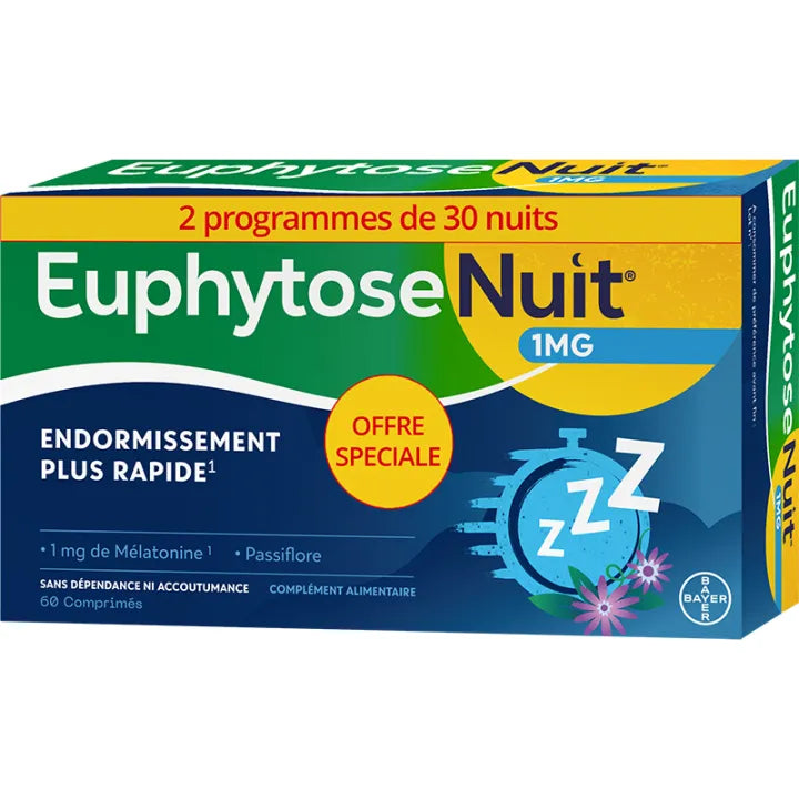 Euphytose Nuit 60 comprimés