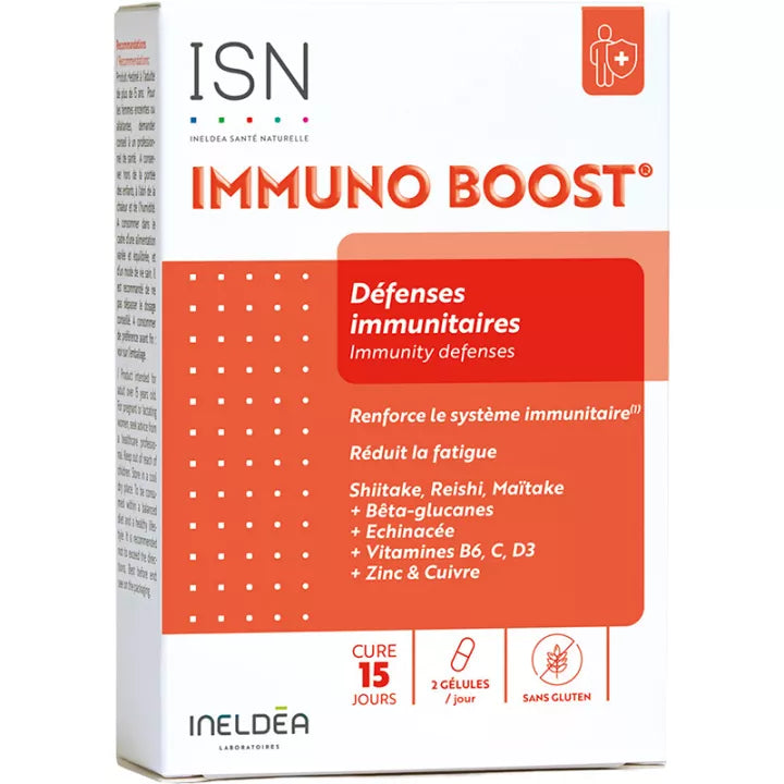 Ineldea Immuno Boost Défenses Immunitaires Gélules x30