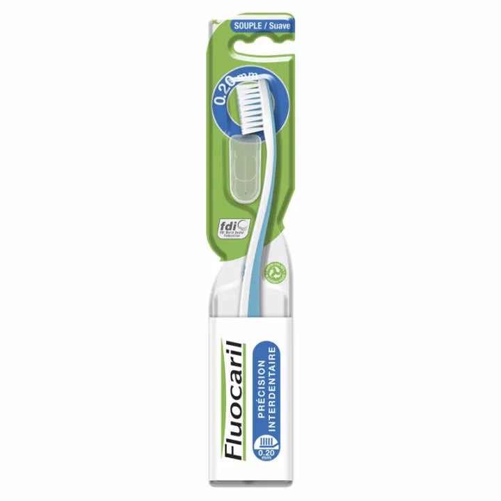 Fluocaril Brosse à Dents Précision Interdentaire Souple 20/100