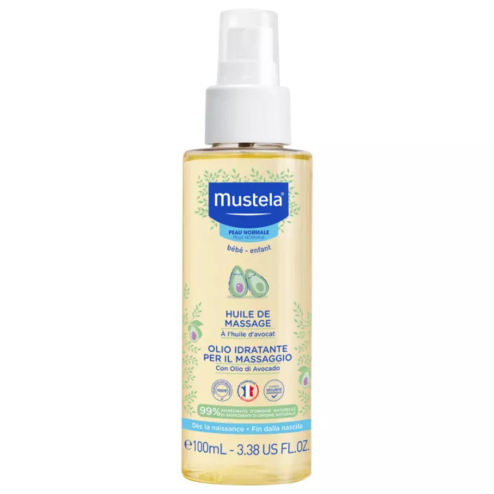 Mustela Huile de Massage Peau Normale Spray 100 ml