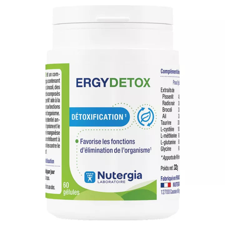 Nutergia Ergydetox Gélules x60