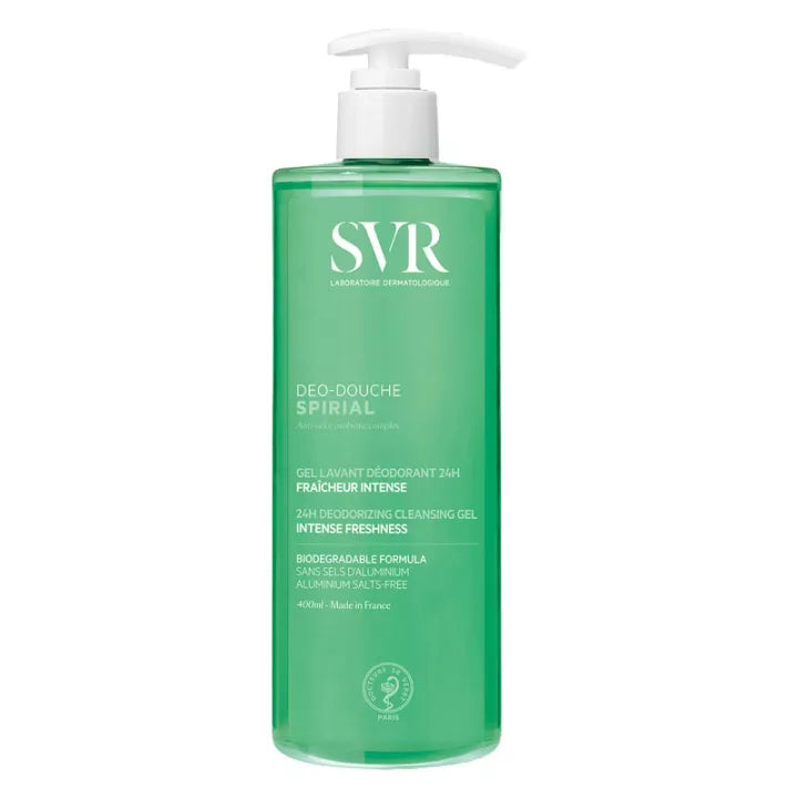 SVR Spirial Déo-Douche Flacon 400 ml
