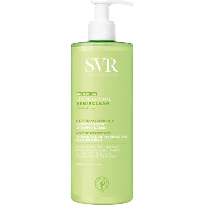 SVR Sebiaclear Crème Lavante 400 ml