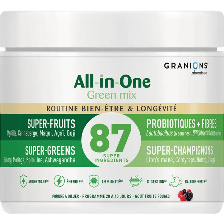 Granions Bien-Être et Longévité Framboise Kiwi
