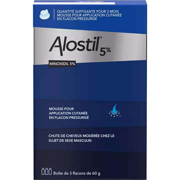Alostil 5 % Mousse Cutanée Flacon 60 g
