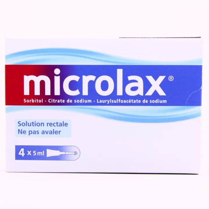 Microlax Solution Rectale Unidoses x4
