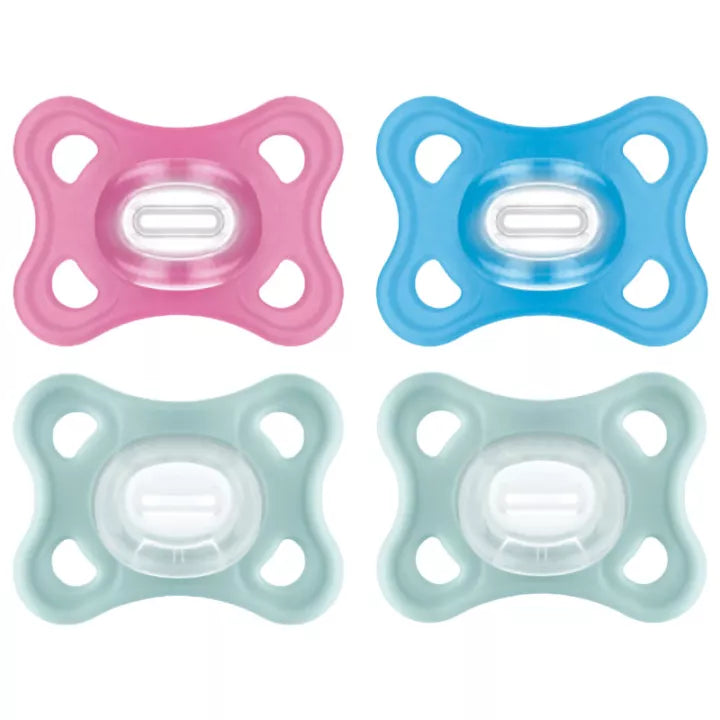 MAM Sucette Comfort Neutre 2-12 mois Silicone x2