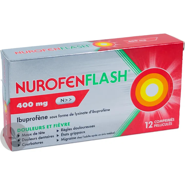 NUROFENFLASH 400MG CPR 12
