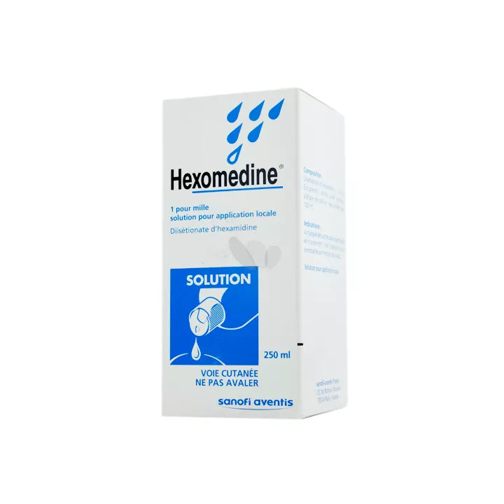 Hexomédine 1 pour mille Solution 250 ml