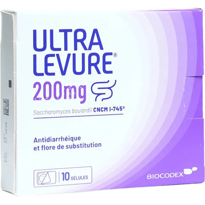 Ultra-Levure 200 mg 30 gélules