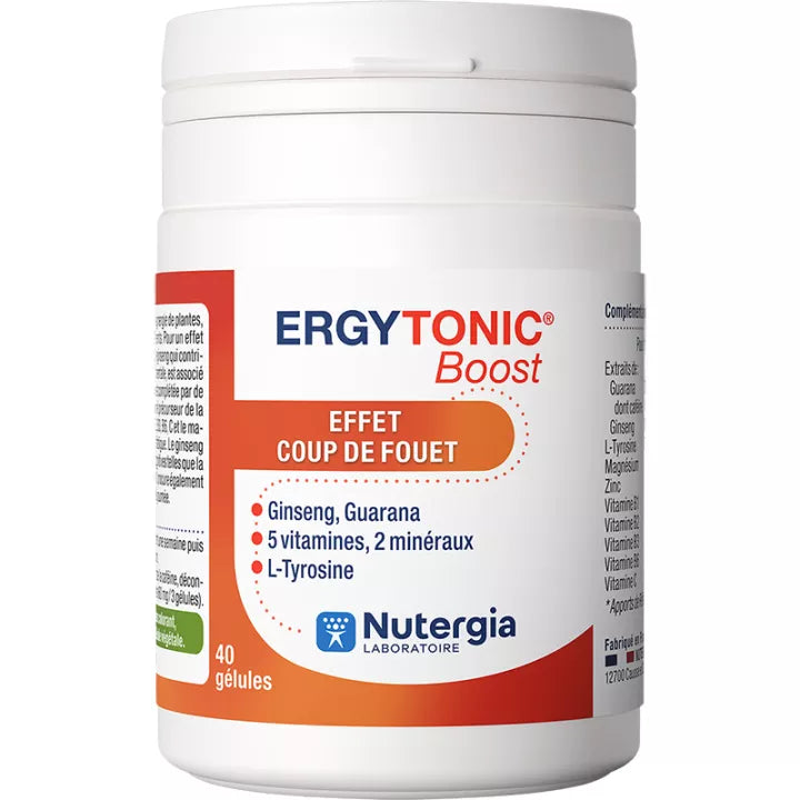 Nutergia Ergytonic Boost Gélules x40