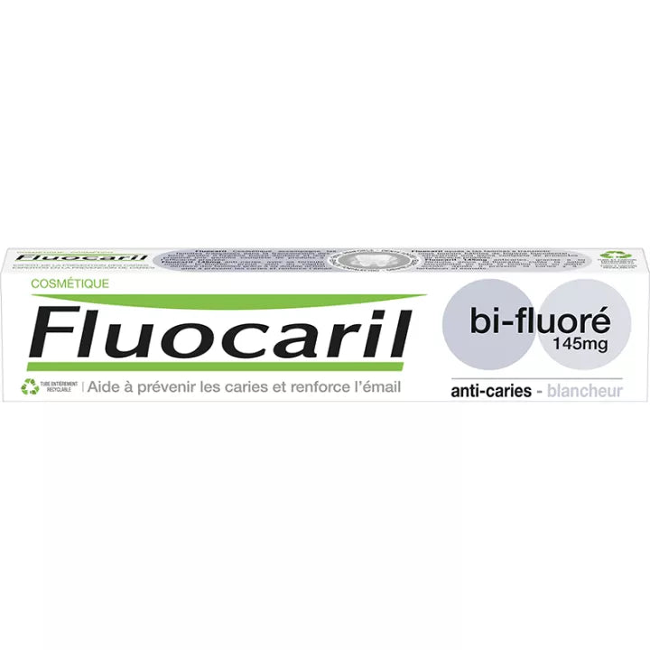 Fluocaril Dentifrice Protection Complète Blancheur 2 x 75 ml