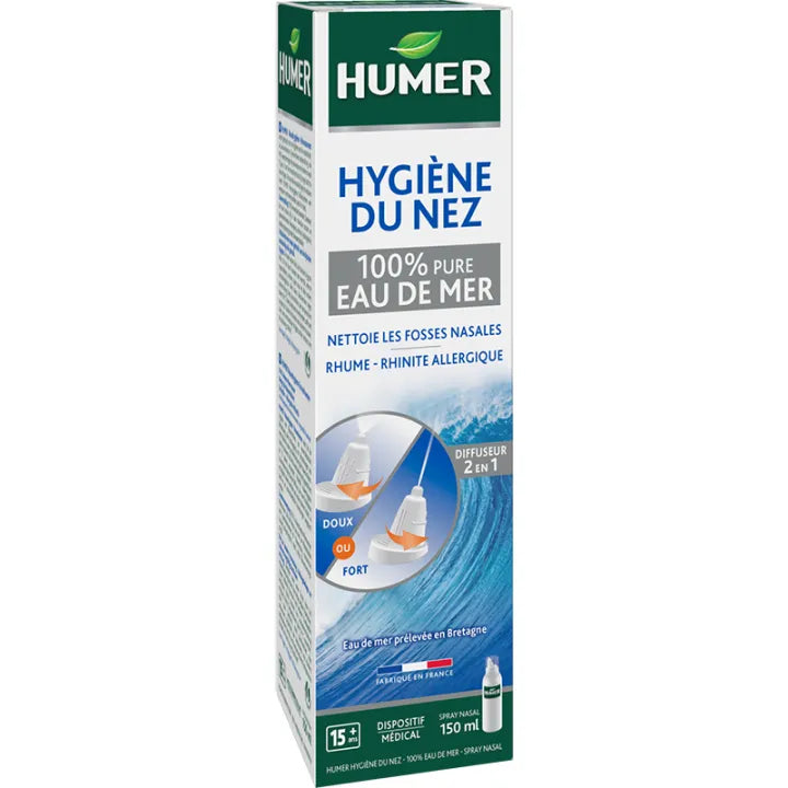 Humer Solution Nasale Nettoyante Adulte Spray 150 ml
