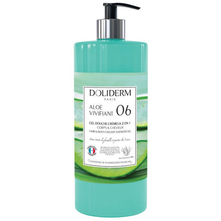 Doliderm Gel Douche Crémeux N°06 Aloe Vivifiant – 1 L