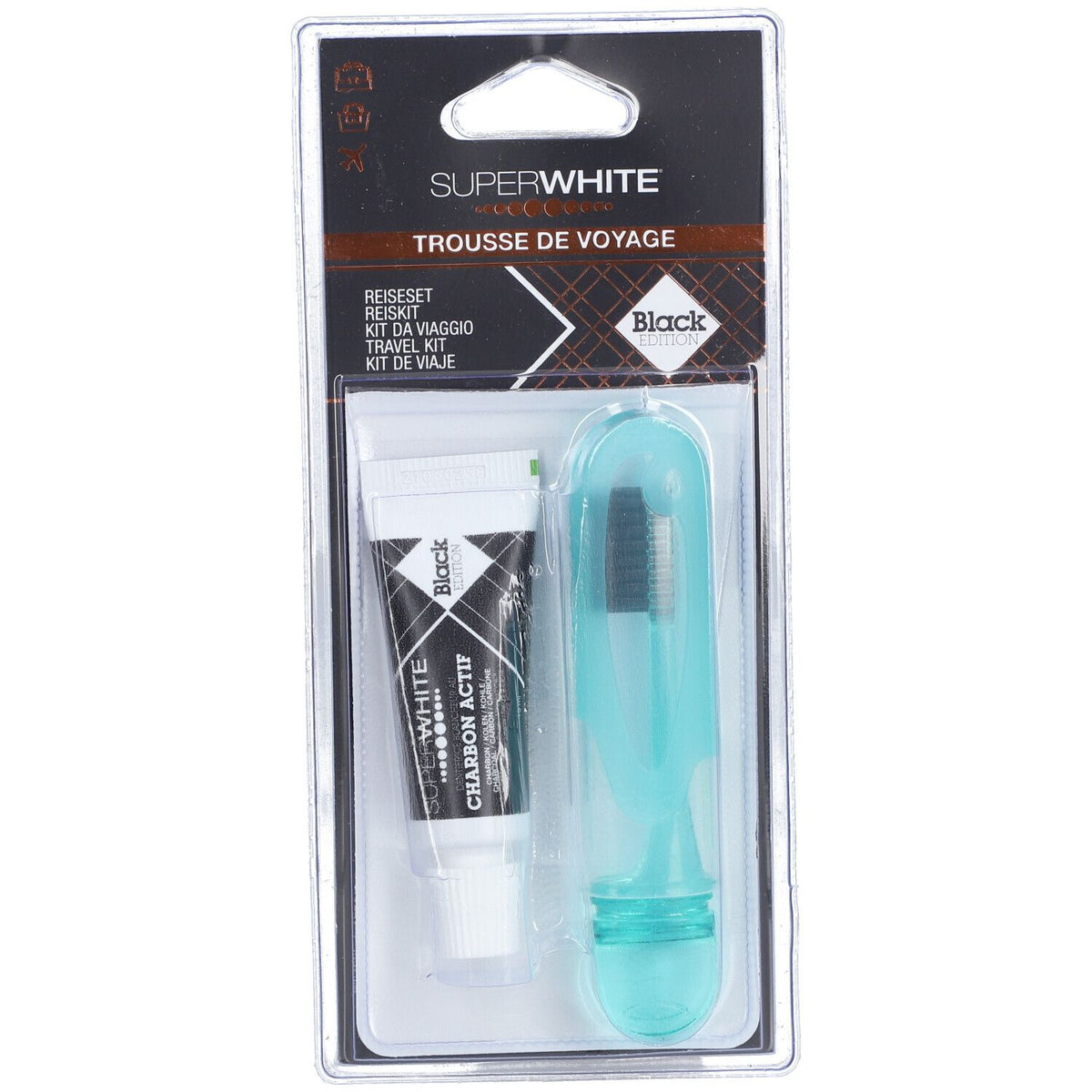 Superwhite Black Edition Trousse de Voyage