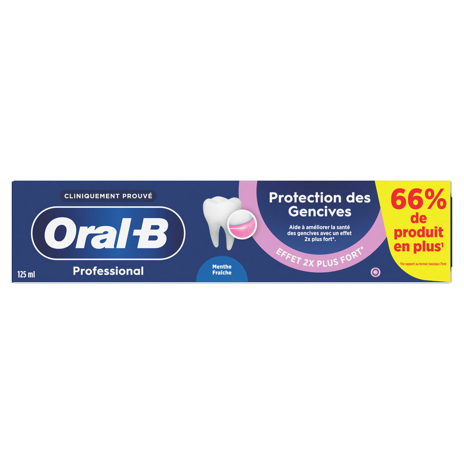 Oral-B Dentifrice Pro Protection Gencives 125 ml