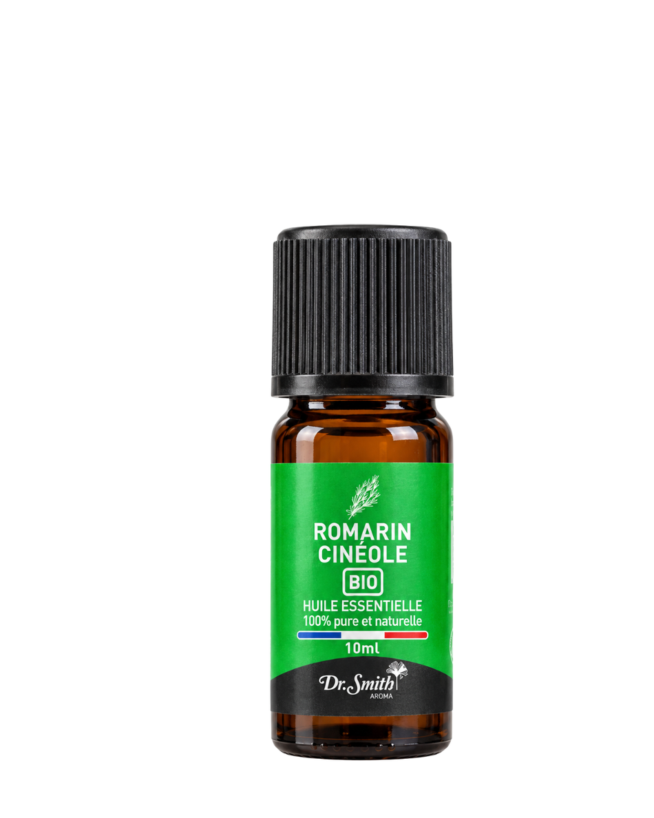 Dr Smith Huile Essentielle Romarin à Cinéole Bio 10 ml