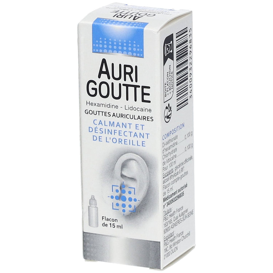 Aurigoutte Solution Auriculaire 15 ml