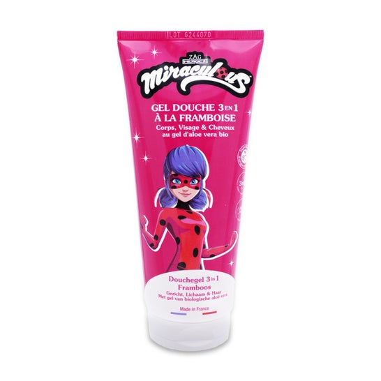 LCB Gel Douche Miraculous Framboise 200 ml