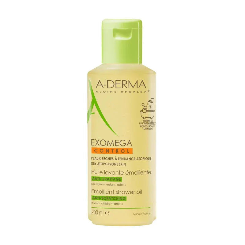 A-Derma Exomega Control Huile Lavante Flacon 200 ml