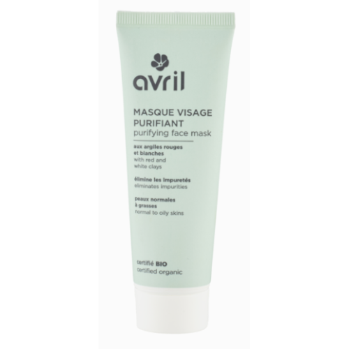 Avril Masque Visage Purifiant Bio – 50 ml