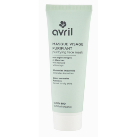 Avril Masque Visage Purifiant Bio – 50 ml
