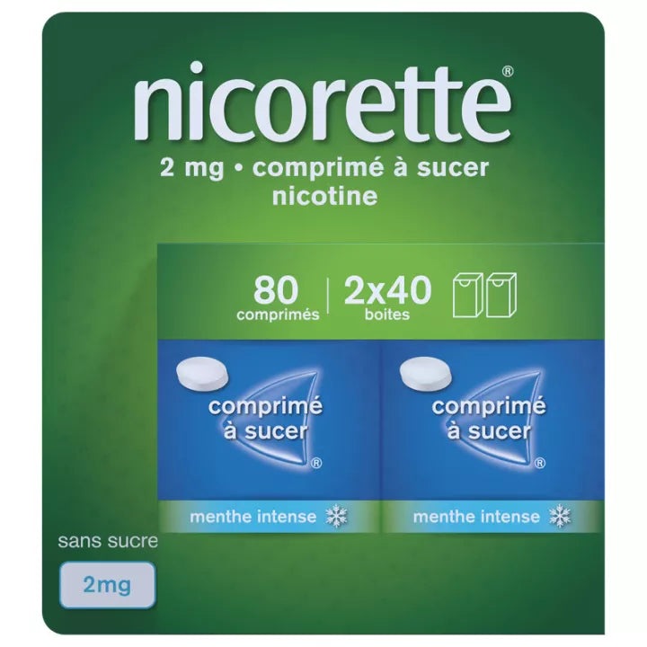 Nicorette Menthe Intense 2 mg x160