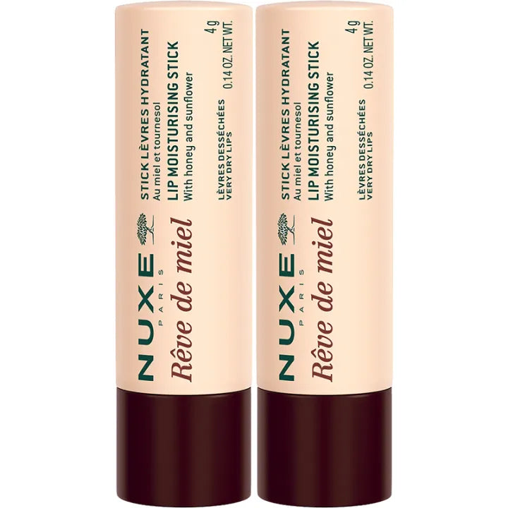 Nuxe Rêve de Miel Duo Sticks Lèvres