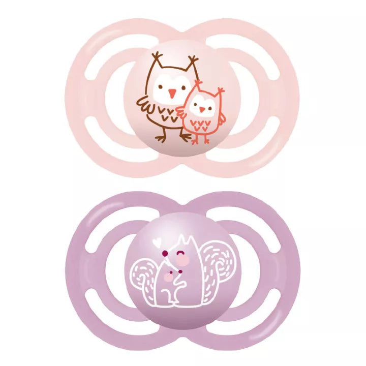 MAM Sucette Perfect Tendance 18+ mois Silicone x2