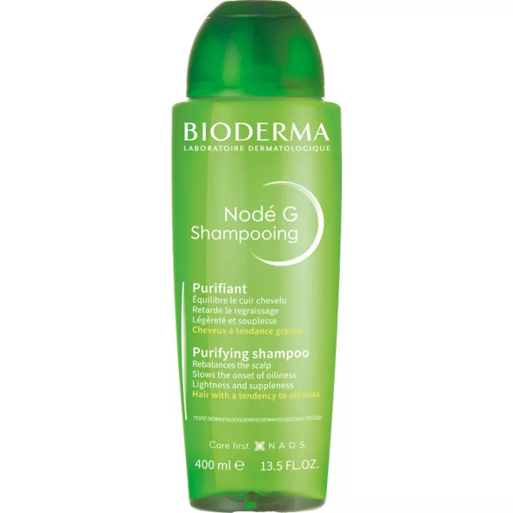 Node G Shampooing Fluide Cheveux Gras 400 ml