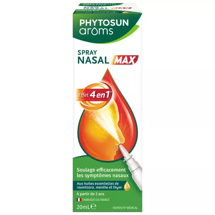 Phytosun Arôms Spray Nasal Décongestionnant Max 20 ml