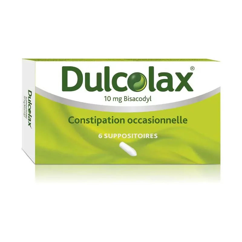 DULCOLAX 10MG SUP 6