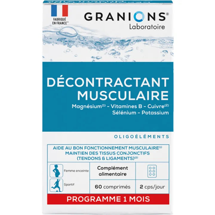 Granions Décontractant Musculaire Comprimés x60